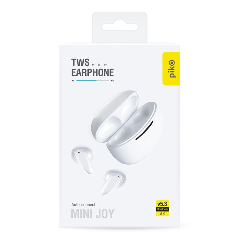 Bluetooth-гарнiтура Piko TWS-MiniJoy White (1283126583421) - фото 2