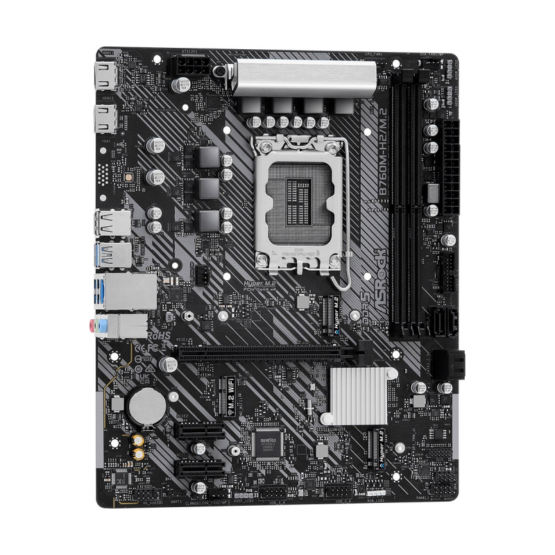 Материнська плата ASRock B760M-H2/M.2 Socket 1700 - фото 4