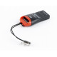 Кардрідер USB2.0 Gembird FD2-MSD-3 Black - фото 2