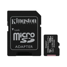 Карта пам`яті MicroSDXC 128GB UHS-I Class 10 Kingston Canvas Select Plus R100MB/s + SD-адаптер (SDCS2/128GB)
