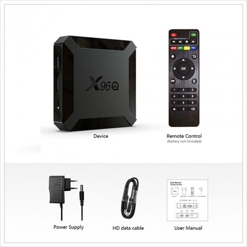 HD медіаплеєр X96Q Android (AllwinnerH313/2GB/16GB) - фото 2