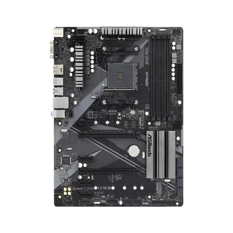 Материнська плата ASRock B450 Pro4 R2.0 Socket AM4 - фото 2