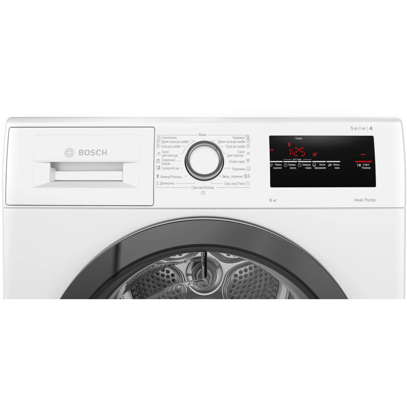 Сушильна машина Bosch WTH85205UA - фото 4