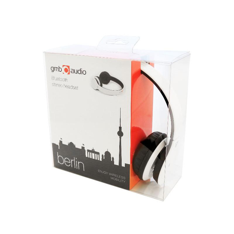 Bluetooth-гарнітура GMB Audio BHP-BER-W White - фото 6