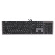 Клавiатура A4Tech KV-300H Grey/Black - фото 1