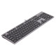 Клавiатура A4Tech KV-300H Grey/Black - фото 2