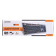 Клавiатура A4Tech KV-300H Grey/Black - фото 4