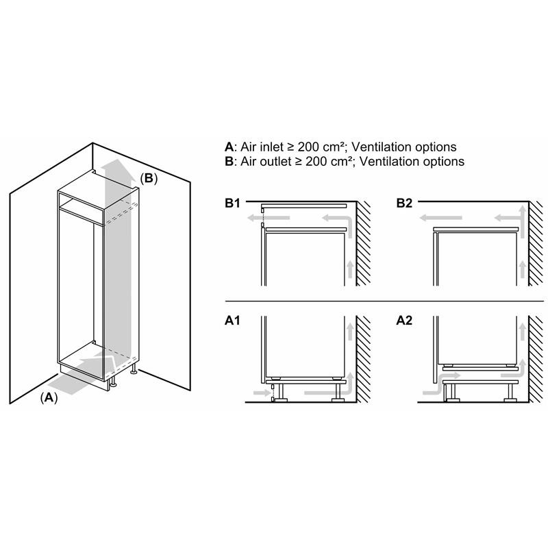 Вбудований холодильник Bosch KIS87AF30U - фото 8