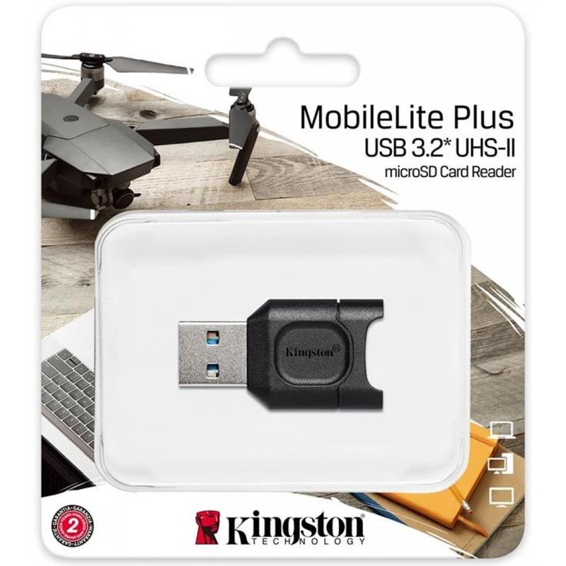 Кардрідер USB3.2 MobileLite Plus microSD Black (MLPM) - фото 3
