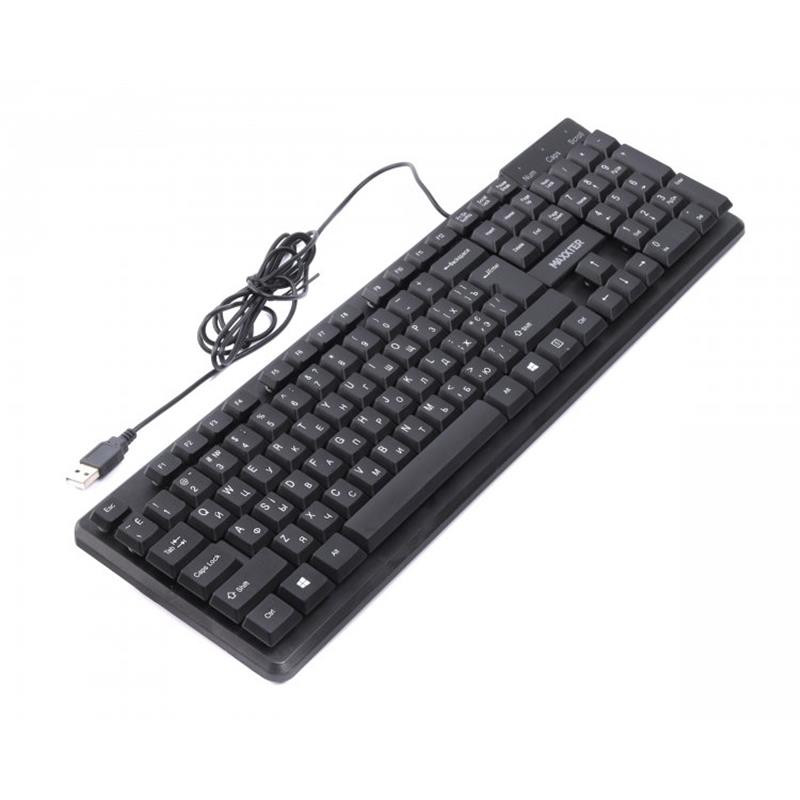 Клавiатура Maxxter KBM-U01-UA Black - фото 2
