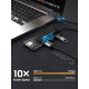 Концентратор Cabletime USB - 4 Port USB 3.0, 5Gbps, 0.15 m (CB01B) - фото 2