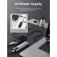 Концентратор Cabletime USB - 4 Port USB 3.0, 5Gbps, 0.15 m (CB01B) - фото 4