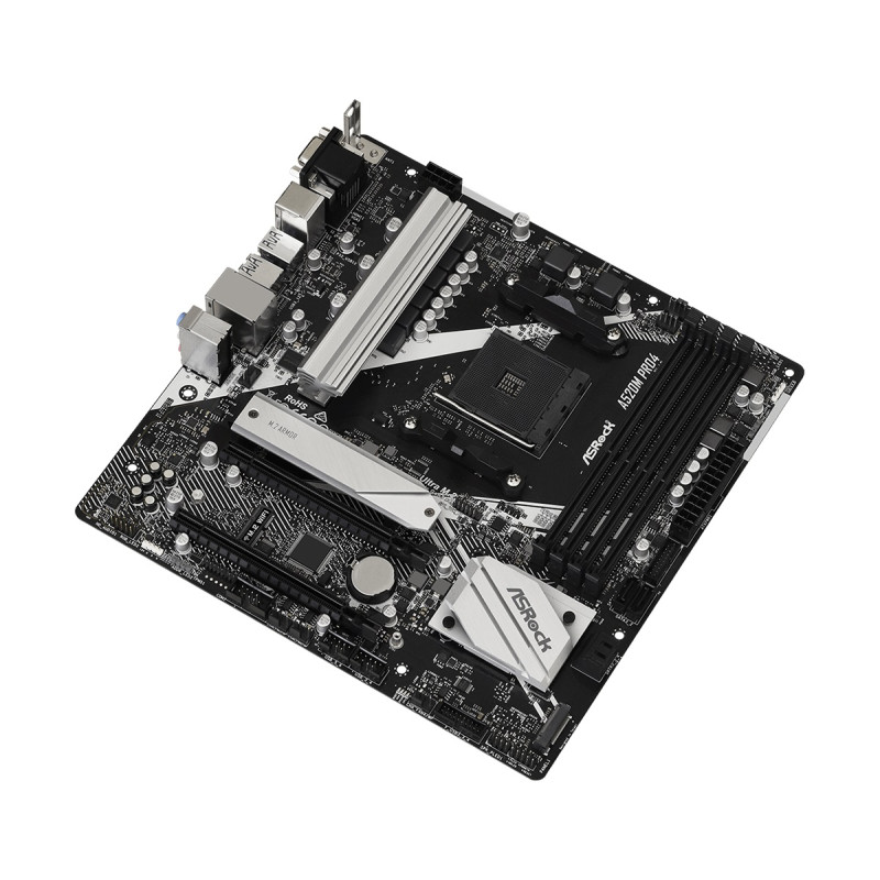 Материнська плата ASRock A520M Pro4 Socket AM4 - фото 3