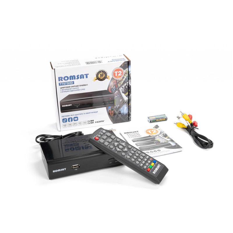 Тюнер DVB-T2 Romsat T7070HD - фото 5