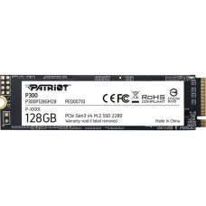 Накопичувач SSD 128GB Patriot P300 M.2 2280 PCIe 3.0 x4 NVMe TLC (P300P128GM28)