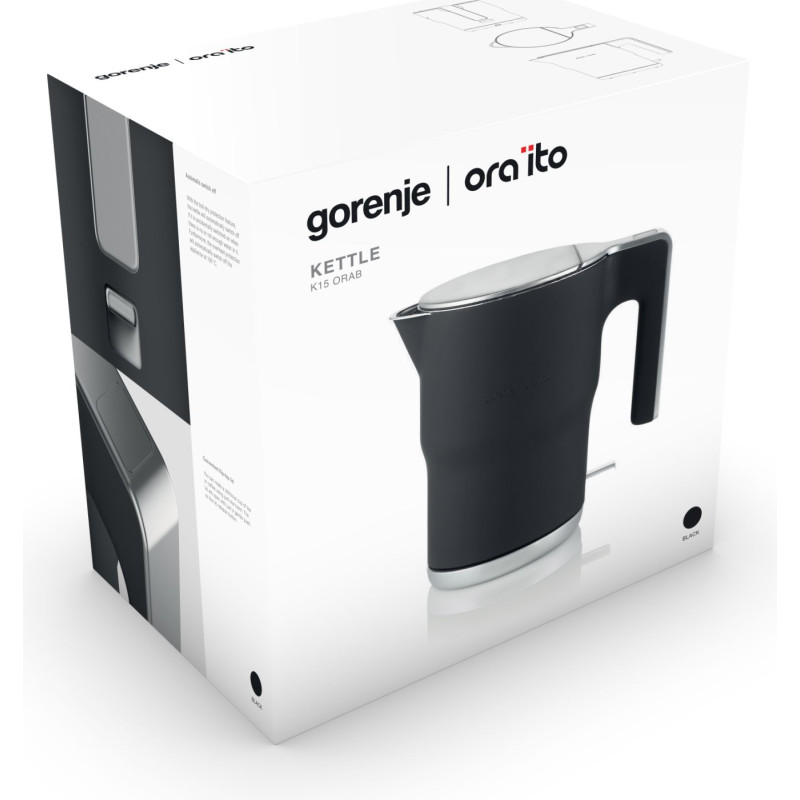 Електрочайник Gorenje K15ORAB - фото 6
