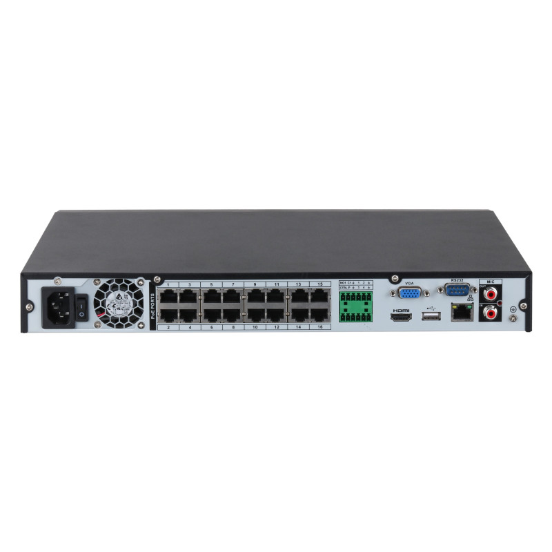Відеореєстратор Dahua DHI-NVR2216-16P-I2 - фото 3