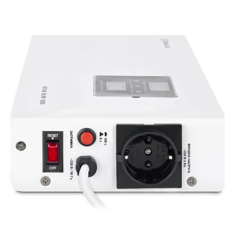 Стабілізатор REAL-EL STAB SLIM-500 White - фото 6