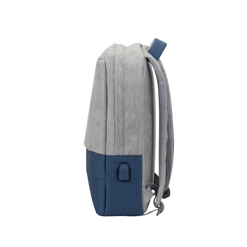 Рюкзак Rivacase 7562 Grey/Dark blue 15.6" - фото 5