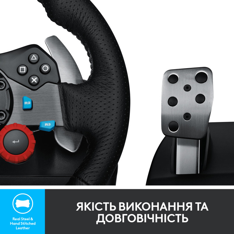 Кермо Logitech G29 Driving Force Racing Wheel USB (941-000112) - фото 5