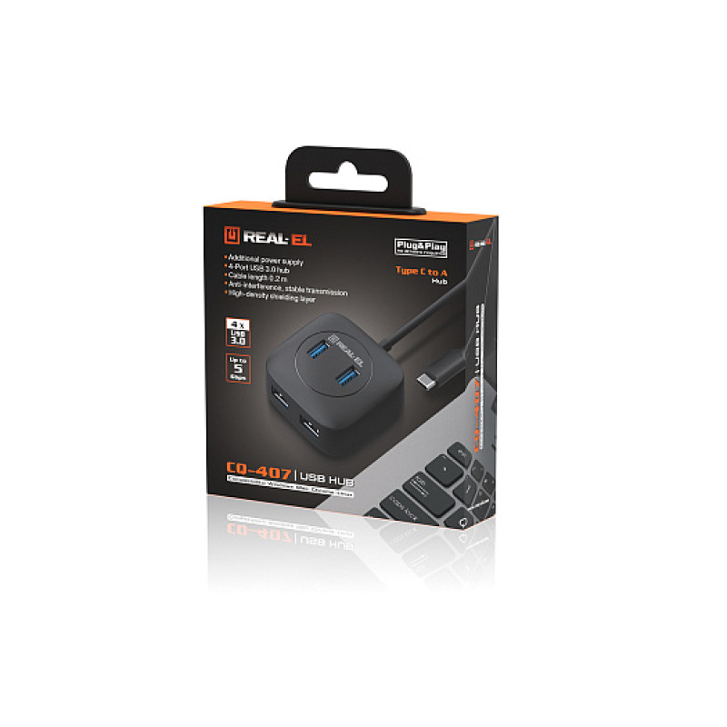 Концентратор REAL-EL CQ-407 Black - фото 9